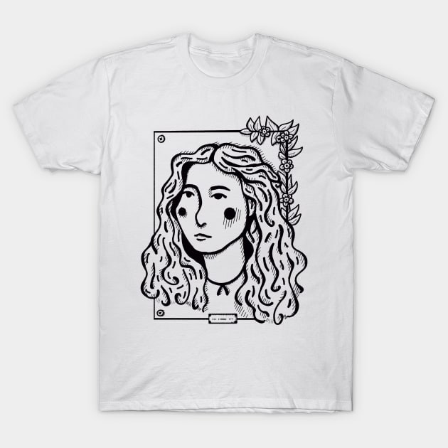 Curly hair doodle hotsell